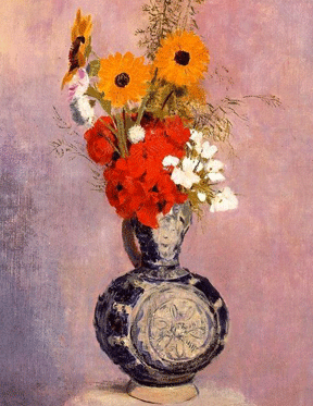 Bouquet-Of-Flowers-In-A-Blue-Vase2.gif